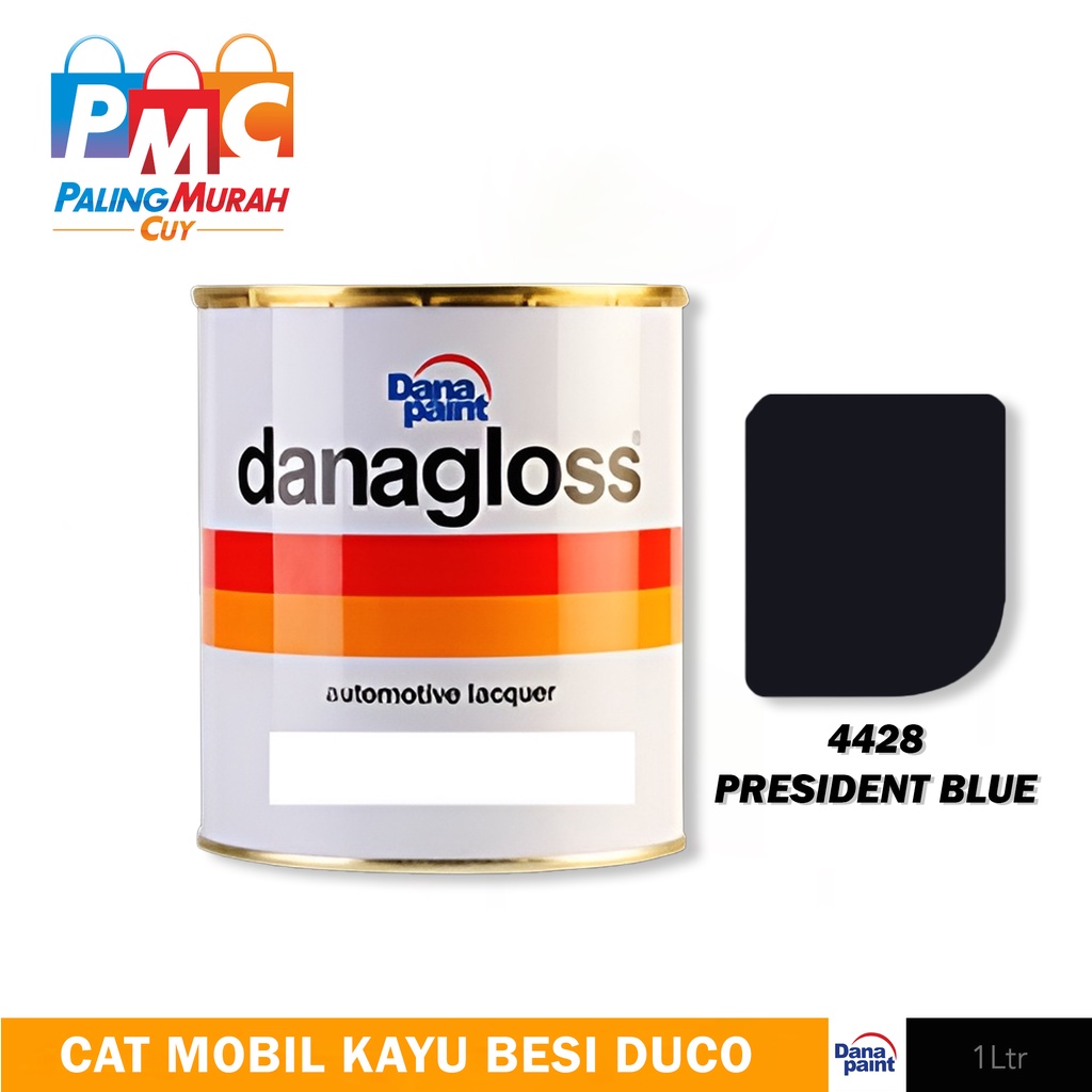 DANAGLOSS NC 4428 PRESIDENT BLUE - Cat Mobil Kayu Besi Duco