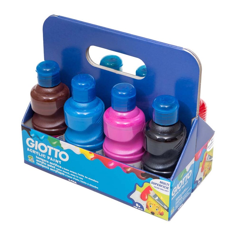 

[BMS Bekasi] Giotto Acrylic Paint 8X250 Ml