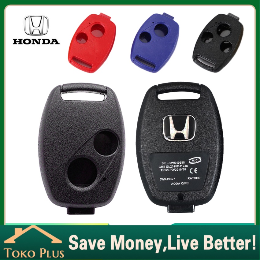 Casing Kunci Honda CRV Jazz Brio Mobilio City - Casing Rumah Kunci Remote Mobil Honda CRV Jazz Brio 