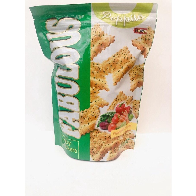 

Peppito Fabulous Crispy Crackers 200g Vegetable Flavor