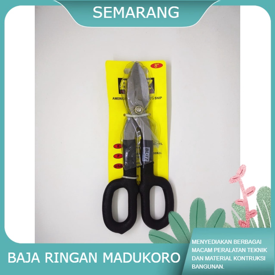 GUNTING SENG PLAT BAJA RINGAN TYPE 8'' / GUNTING SENG BLITZ