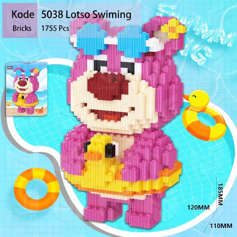 Nano Block MED LOTSO Series| Bricks education Nano Block