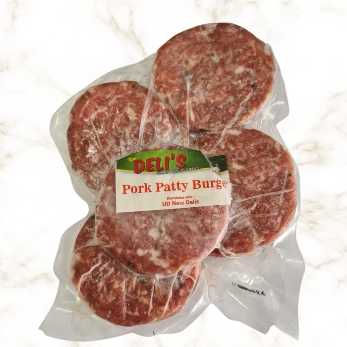 

Patty Burger Babi - Pork Patty Burger Delis