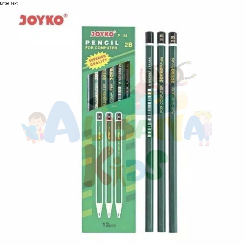 

COD Pensil Joyko 2B ecer Penghapus Stationary