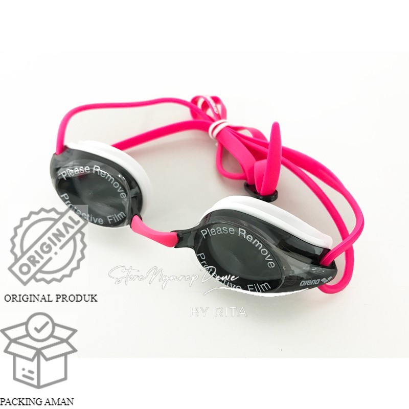 Arena Kacamata Renang AGG-270 PNK 100% original arena ori kacamata renang arena pink warna hitam mur