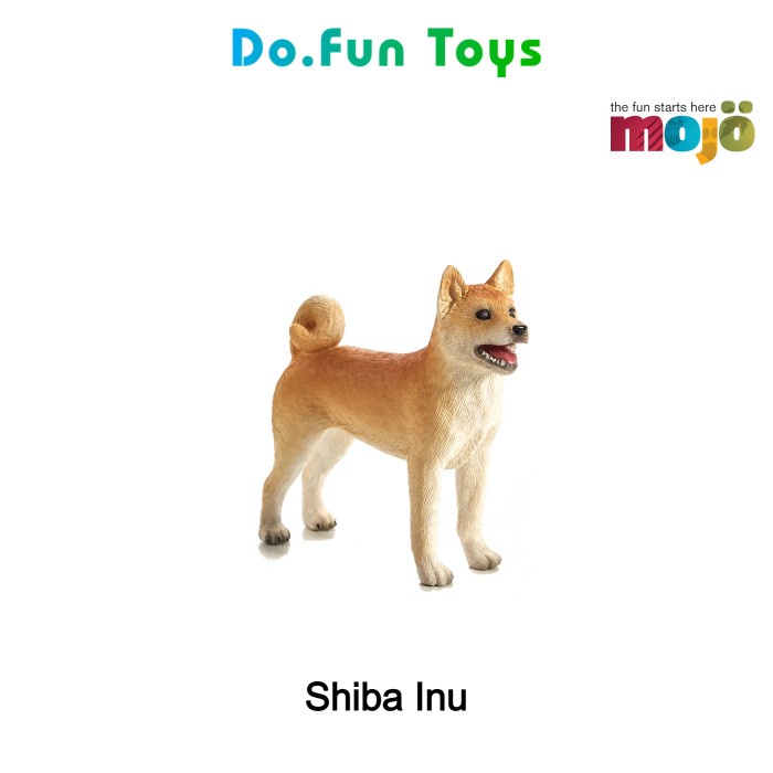 Shiba Inu Animal Figure / Miniatur Anjing Shiba Inu by MOJO