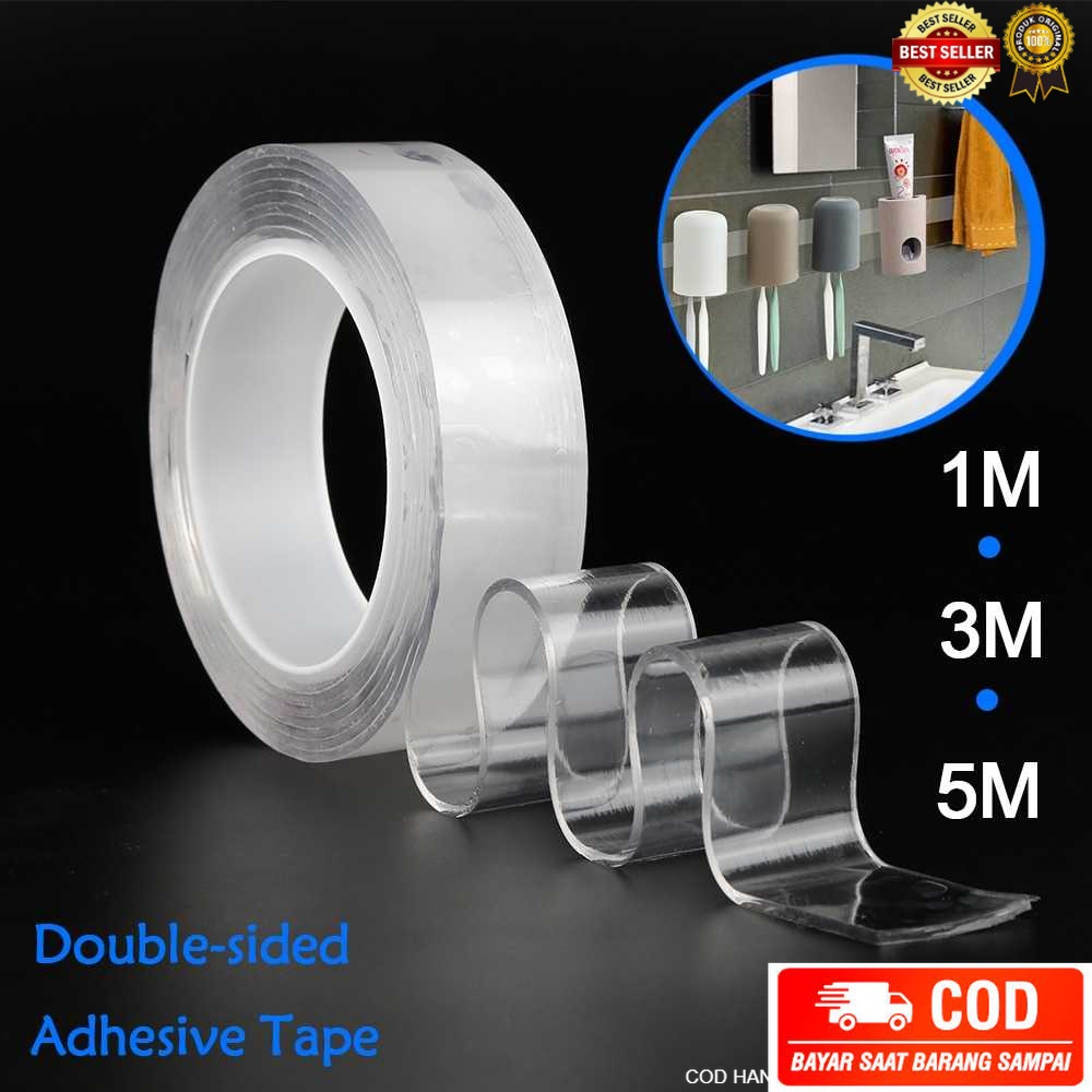 

SzGlue Double Tape Perekat No Trace Washable Sticker - J007