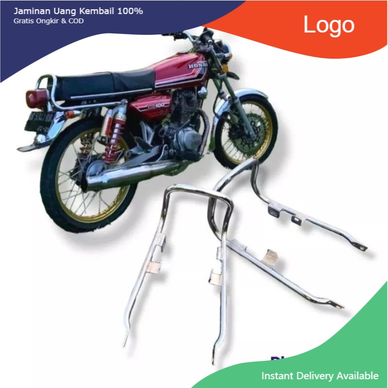 Begel belakang CB Model K5 behel begel CB Model K5