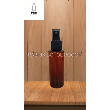BOTOL RF 100 ML AMBER SPRAY 100ML SMOKE HITAM 100 ML PET SEMPROT AMBER