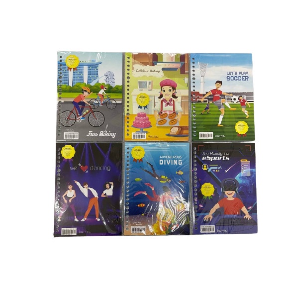 

Bestway Loose Leaf Garis A5 My Hobby Isi 25 Lembar