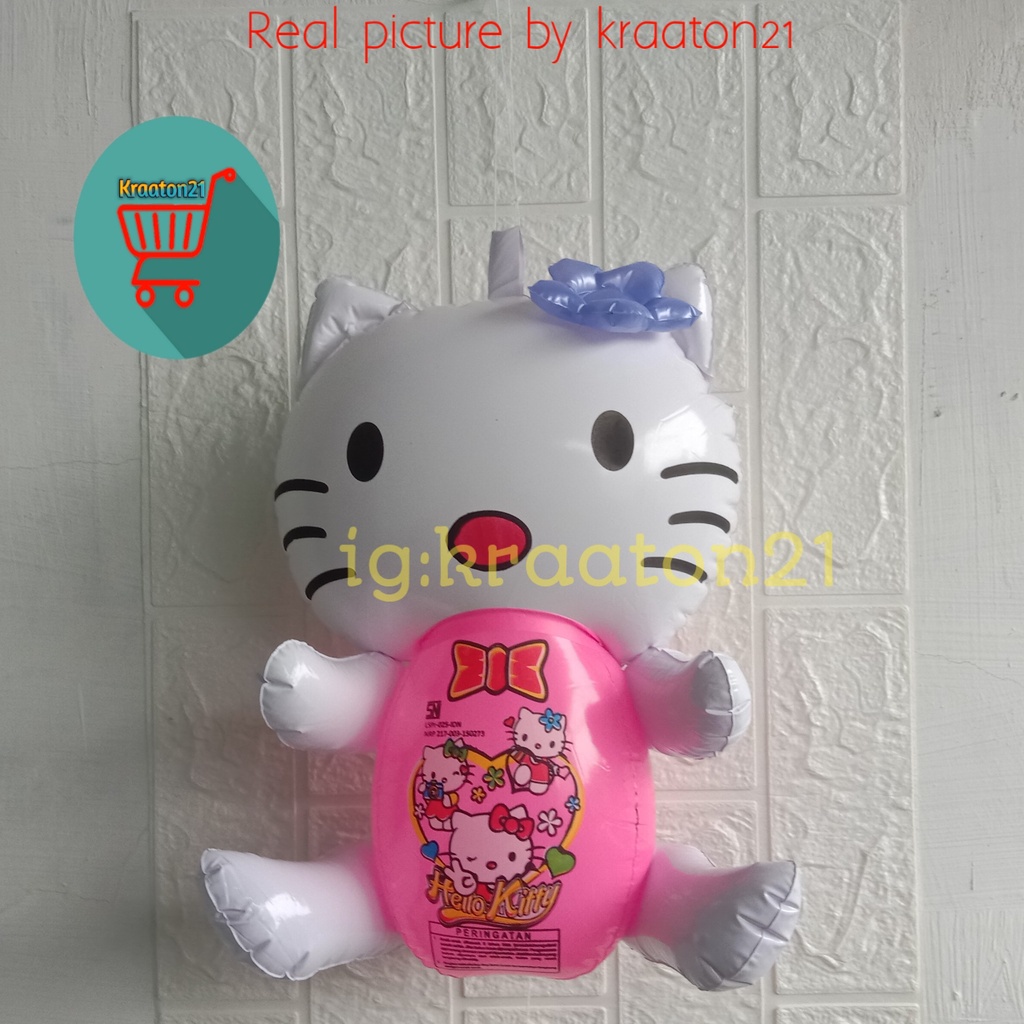 mainan tiup hello kitty / balon hello kitty / balon tiup / balon hello kitty