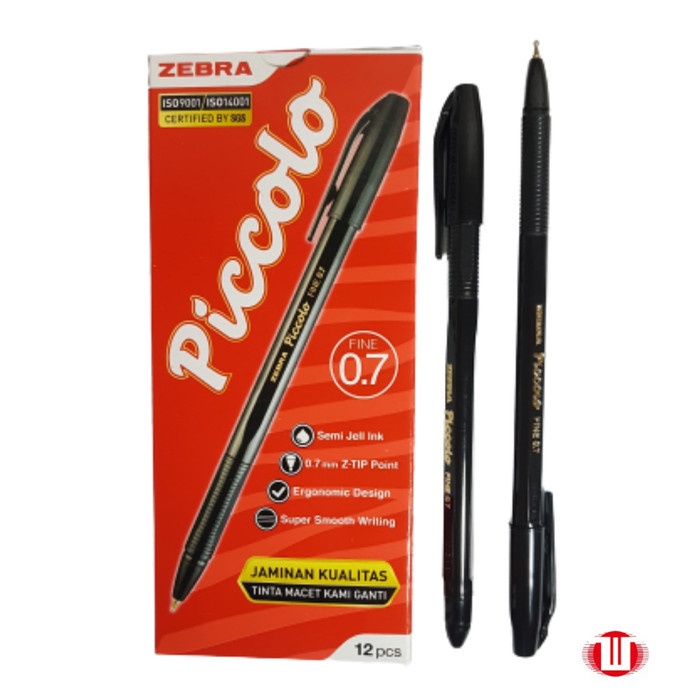 

[DD] Bolpen Pic-Colors ZEBRA Hitam (Lusin)