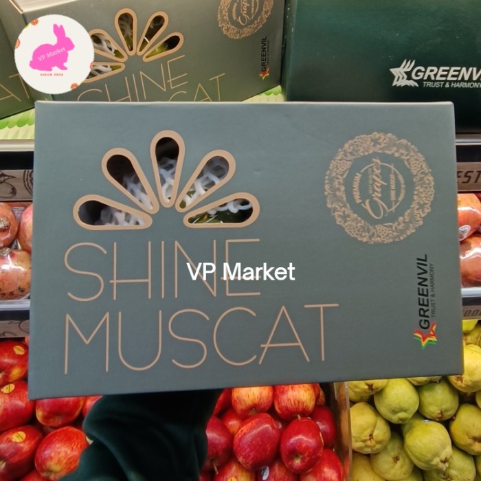 

Anggur Shine Muscat Korea Giftpack Premium