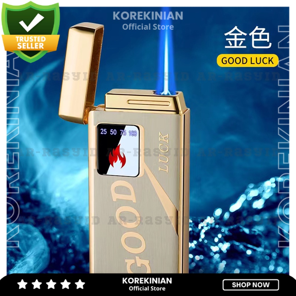 Korek Api Las Gas Touchscreen USB Good Luck JM-19