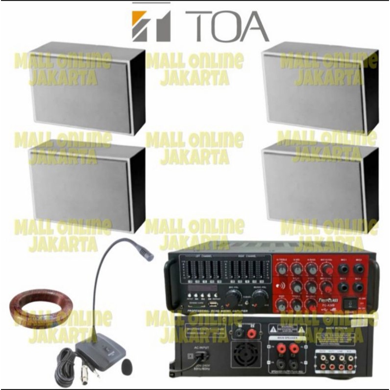 Paket Toa Sound System mesjid Ruangan Indoor Mushola Original
