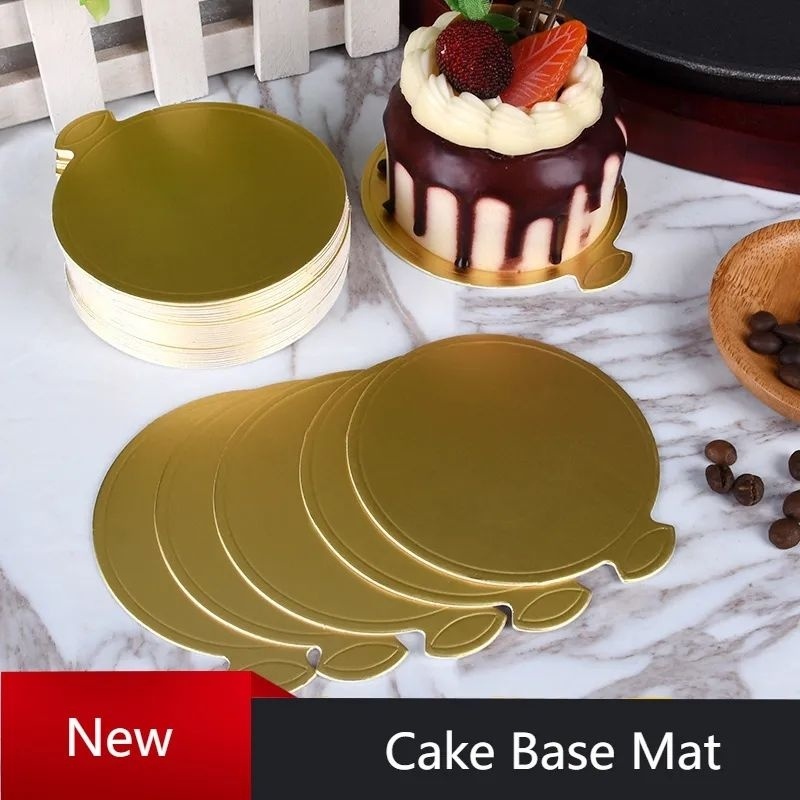 5pcs alas tatakan kue donat / piring kertas kue ultah /alas cake