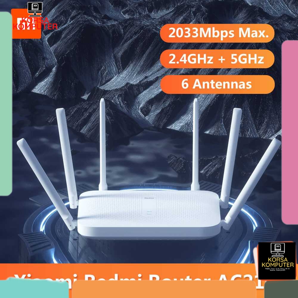 Router Internet Router Wifi Router Wirelesss Redmi WiFi Router Gigabit AC2100 2033Mbps with 6 High G