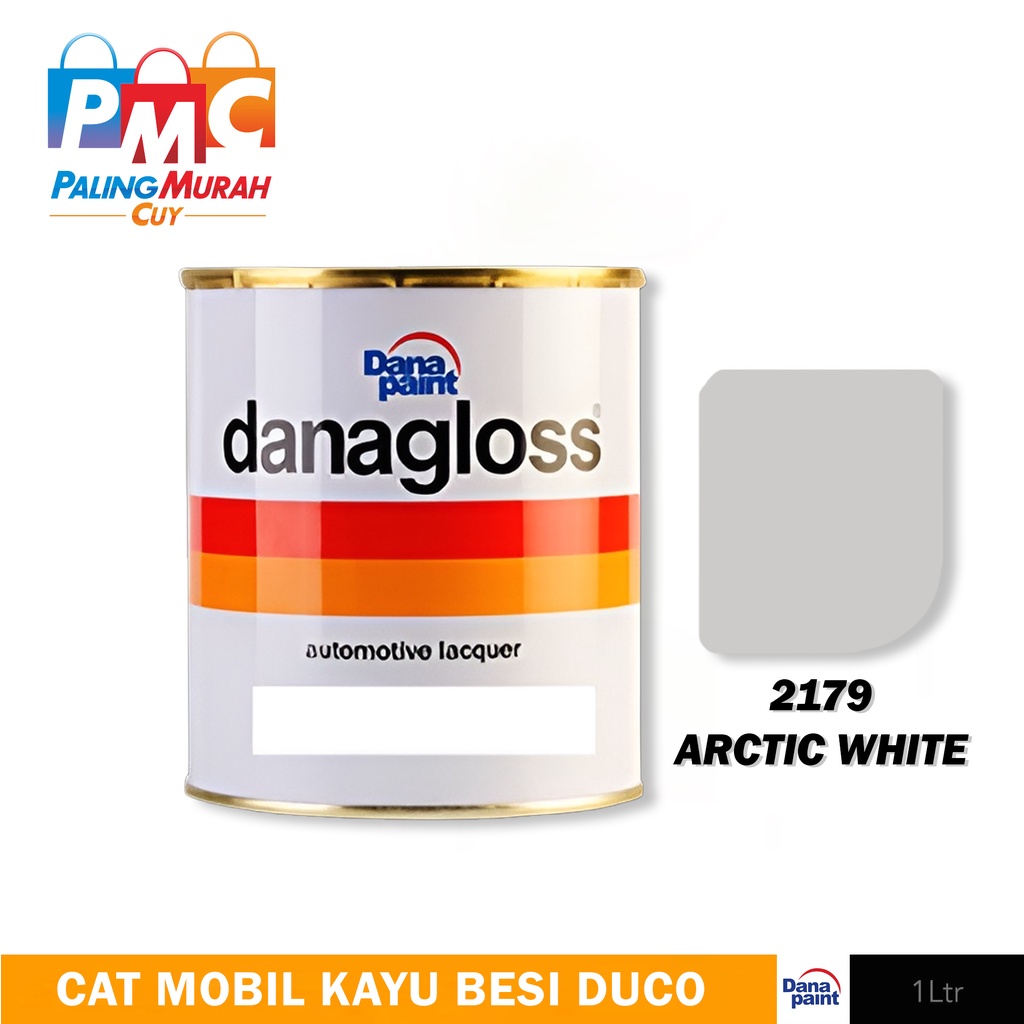 DANAGLOSS NC 3168 ARTIC WHITE - Cat Mobil Kayu Besi Duco