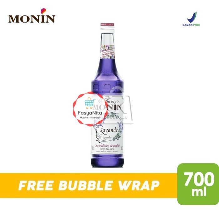 

Lavender Syrup Monin / Sirup Monin [Botol 700 ml] - FasyAnita Mart Denpasar