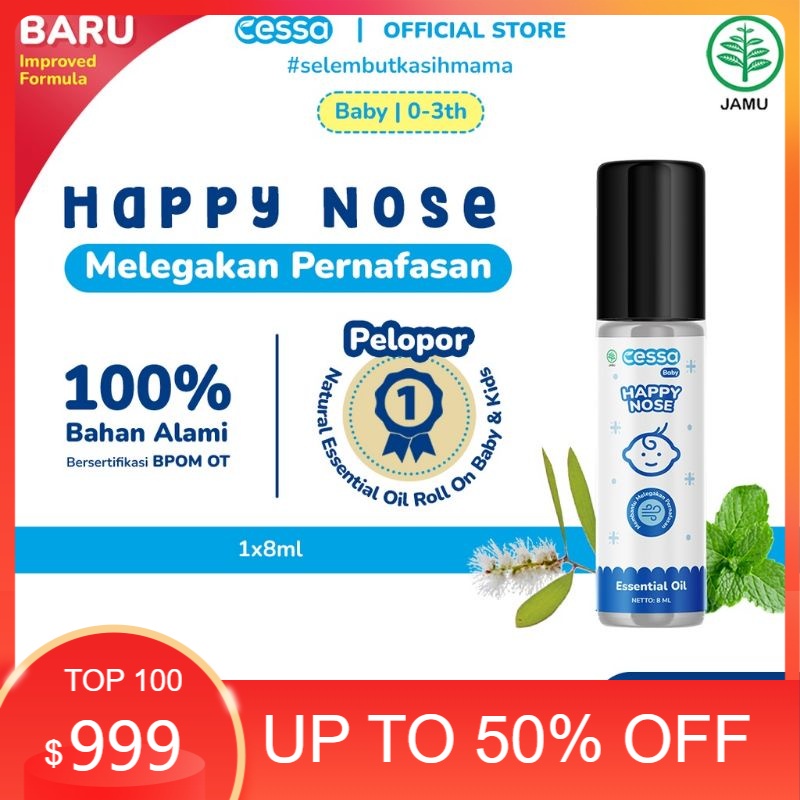 luritavia.id | Cessa cough n Flu| Essential Oil Pereda batuk dan pilek bayi| BABY ESSENTIAL OIL ROLL