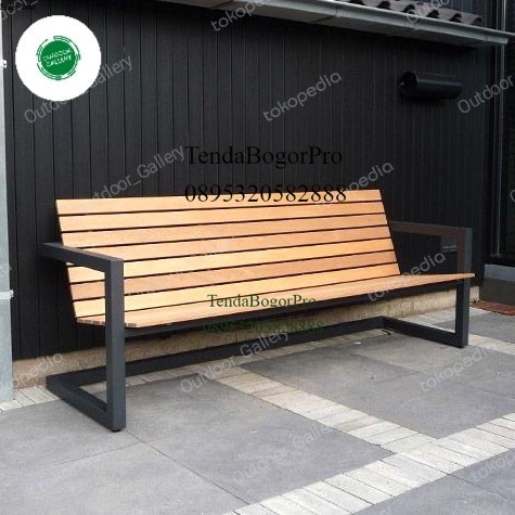 Kursi Taman Kursi Cafe Bangku Taman Panjang Industrial Minimalis