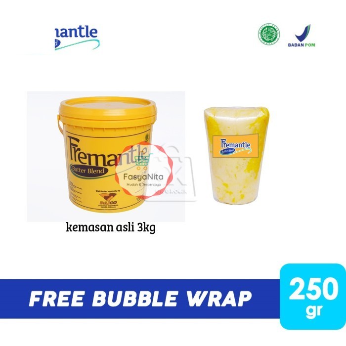 

Fremantle Butter Blend / Margarine Aroma Butter (250gr) - FasyAnita Mart Denpasar