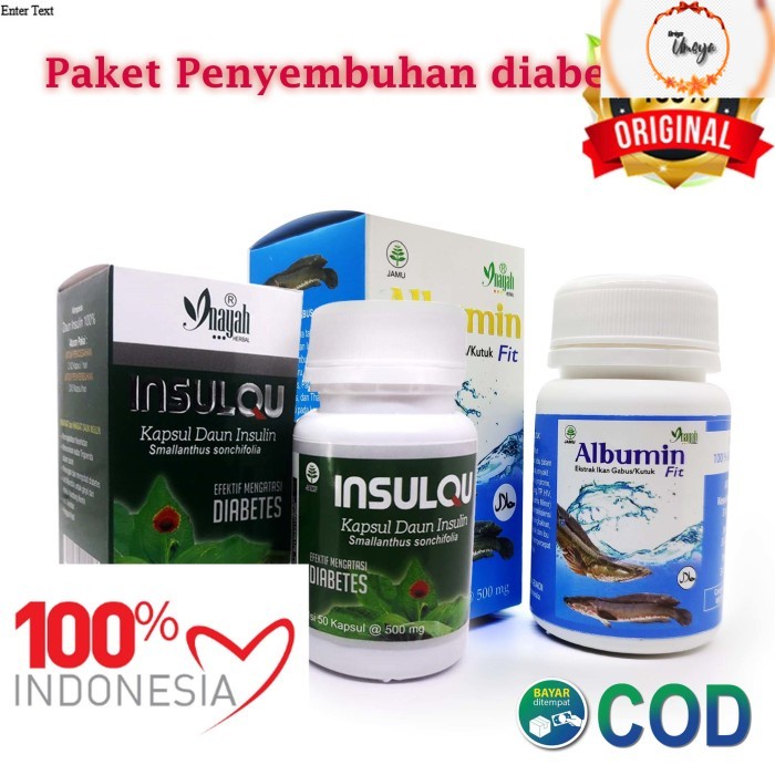 

paket penyembuhan luka diabetes - herbal penyakit kencing manis