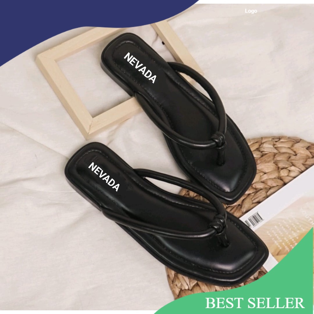 Sandal Jepit Wanita  Nevada kekinian Sandal jepit Wanita Terbaru/ Beautiful