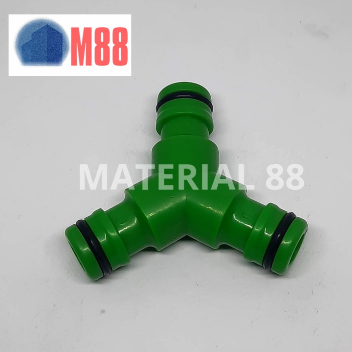 Sambungan Selang Y 5/8 inch Cabang Tiga T PVC
