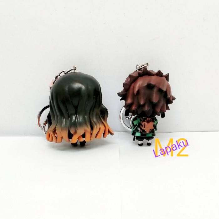 Mainan/Gantungan Kunci/Tas Kimetsu no yaiba-KAMADO TANJIRO &NEZUKO set