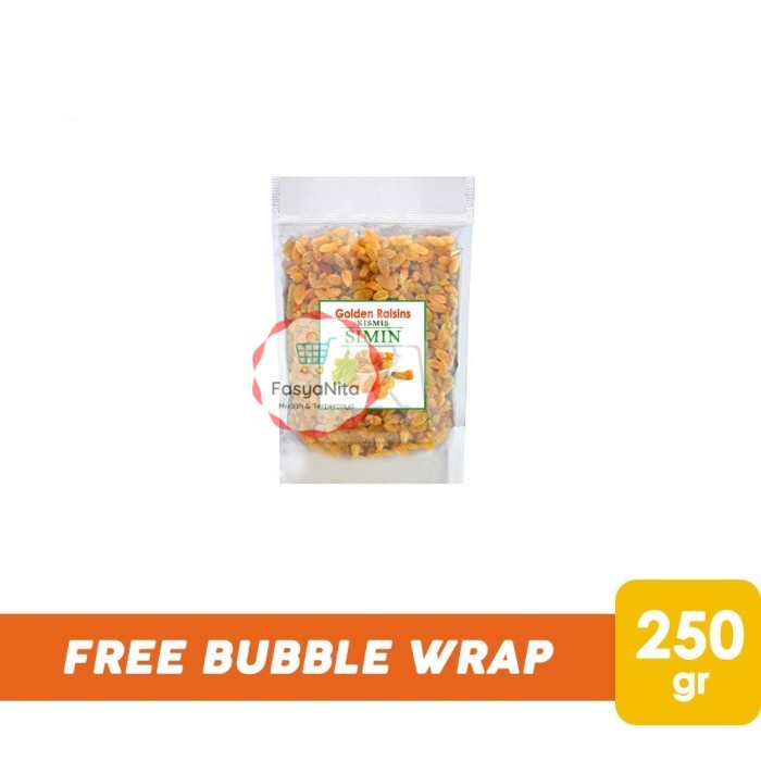 

Kismis Golden Raisins / Kismis Simin (250gr) - Golden Raisins - Golden Raisins - FasyAnita Mart Denpasar