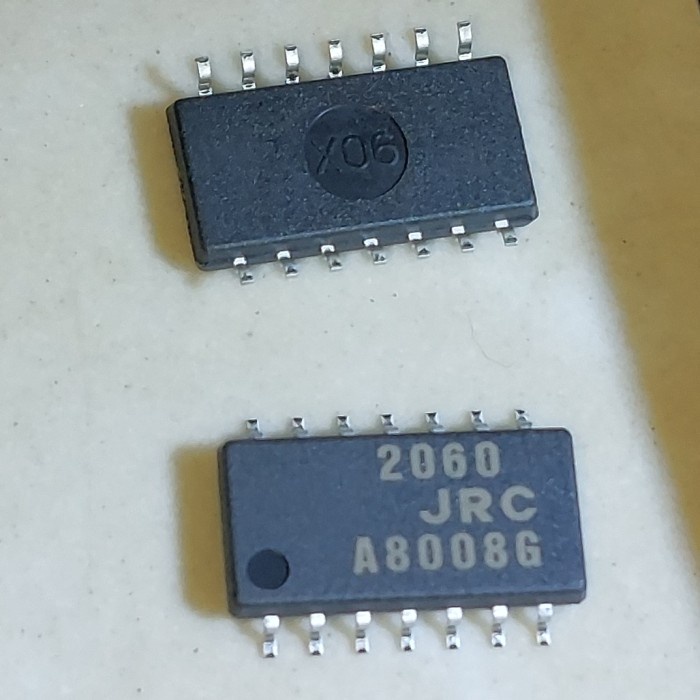 2060 JRC SMD NJM2060M JRC2060 Japan Radio IC Quad Op Amp Sop-14