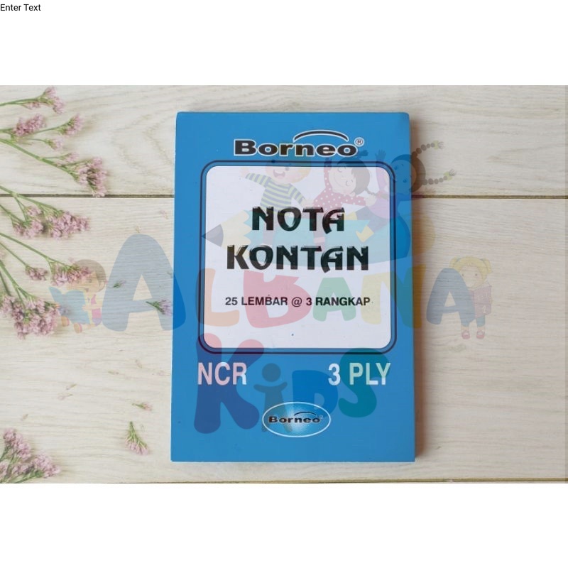 

(Ecer) Buku Nota Borneo 2Ply 3Ply NCR