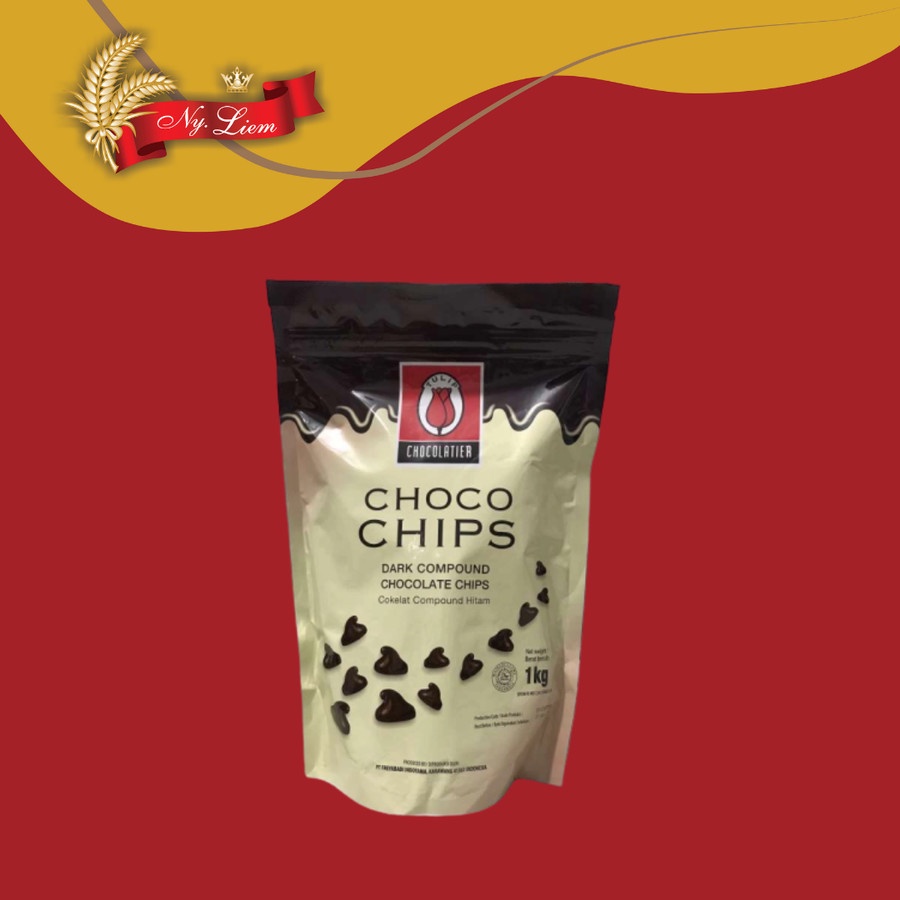 

RB22 Tulip Dark Choco Chips 1 Kg New!