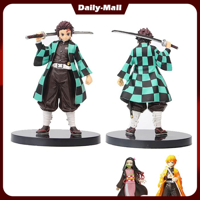 Demon Slayer Figure Anime Kimetsu No Yaiba Tanjiro Nezuko Zenitsu - Nezuko