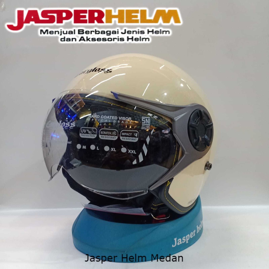 JASPER HELM MEDAN - HELM RETRO CHARGLOSS CREAM YRM