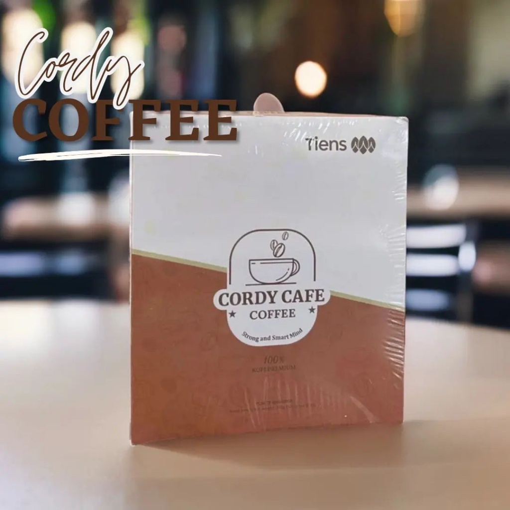 

Kopi Cordy Cafe Sehat Kuat Nikmat Minuman Artis Kopi Sachet | Cordy Cafe Coffe - Kopi Stamina Pria dan Wanita - Cordyseps Kopi - Tiens Coffe Original Termurah