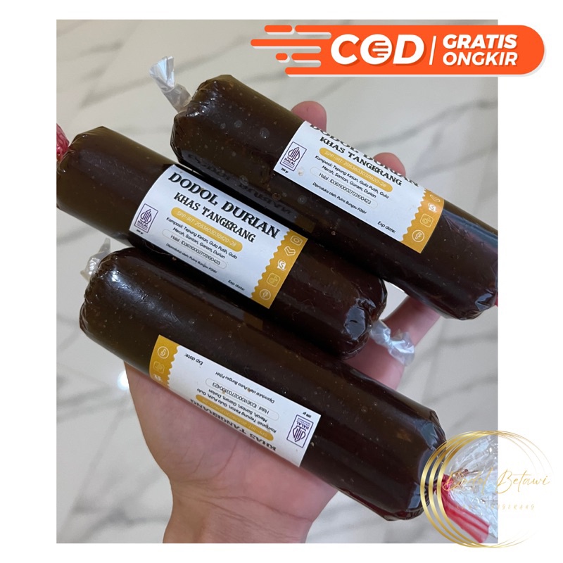 

Dodol Durian Asli Khas Tangerang 200 gr Lembek Fresh