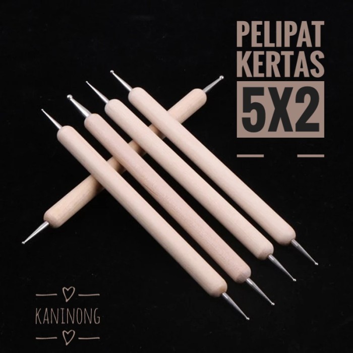 Pelipat Kertas / Scoring Pen / Creasing Pen / Pen Folder - handel kaca