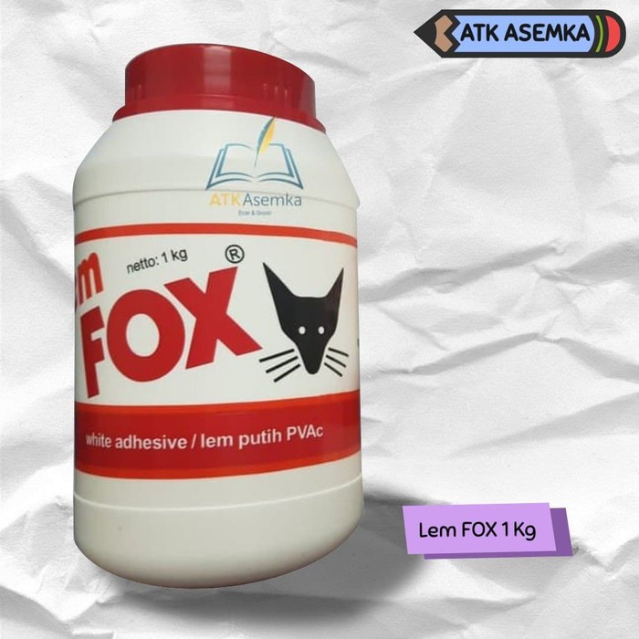 

LEM PUTIH FOX 1000 GRAM 1KG Atk