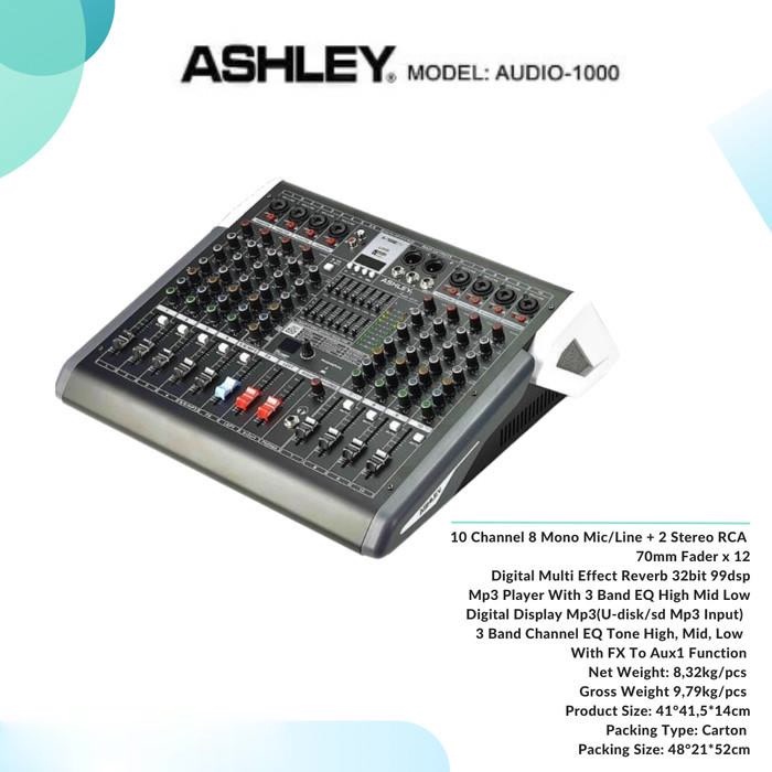 POWER MIXER ASHLEY AUDIO 1000 / ASHLEY AUDIO 1000 Original
