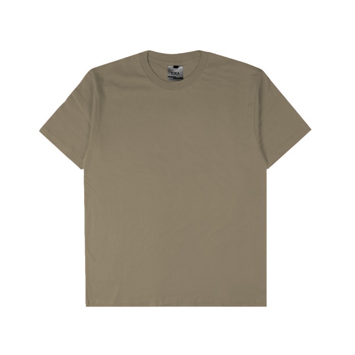 Seka Basic - Kaos Polos Khaki ( Coklat Susu ) - M
