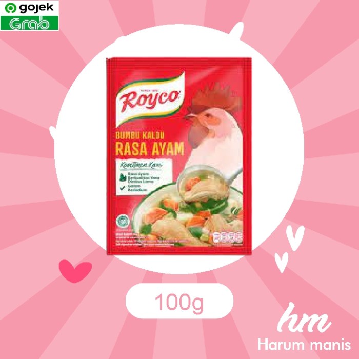 

Royco Kaldu Ayam Bubuk Bumbu 100g murah