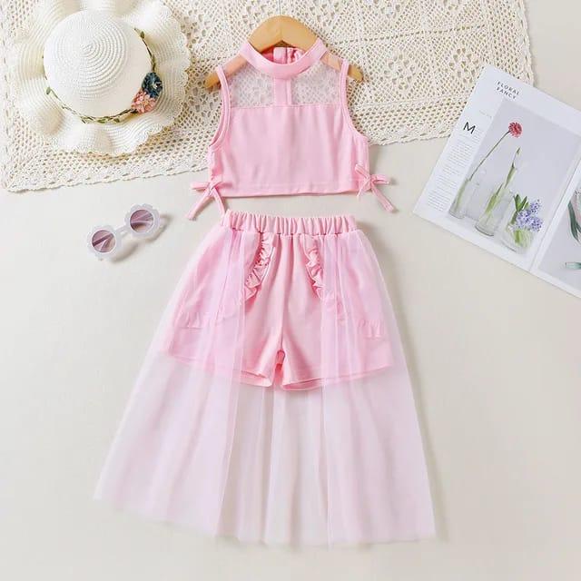 KIMYKUMI SETELAN BAJU ANAK PEREMPUAN NAYLIA / SETELAN DRESS NAYLIA BAhan voxy