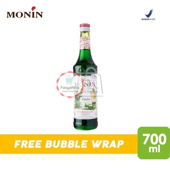 

Pandan Syrup Monin / Sirup Monin [Botol 700 ml] - FasyAnita Mart Denpasar