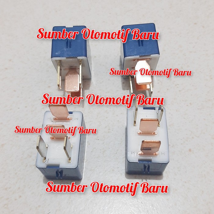 ✨Murah✨ -Relay Biru Kaki 4 12V Asli  DENSO AH156700-3240