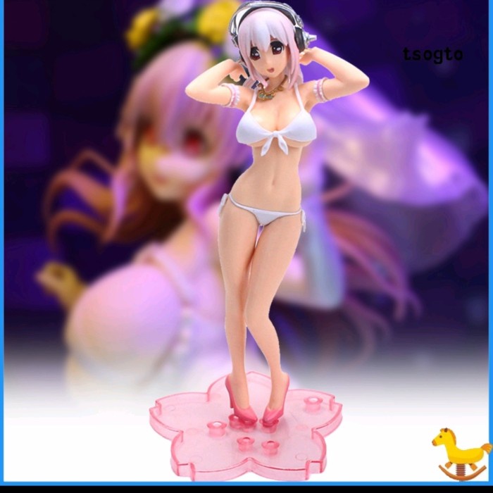 Action Figure Super Sonico Sexy PVC - Berdiri