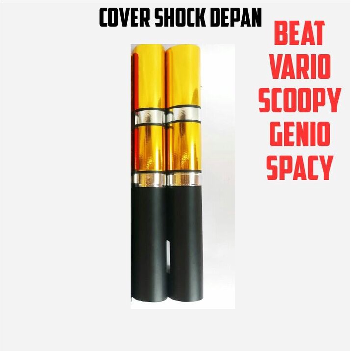 

cover shock depan OHLNS Vario beat Scoopy Genio sarung Shock depan OHLNS PNP all matic Honda Vario beat Scoopy genio