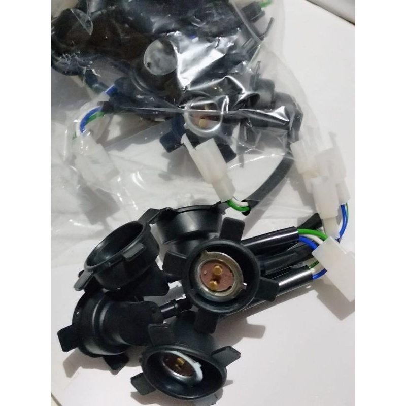 fetting lampu Honda beat Vario grand Supra x soket lampu utama all motor