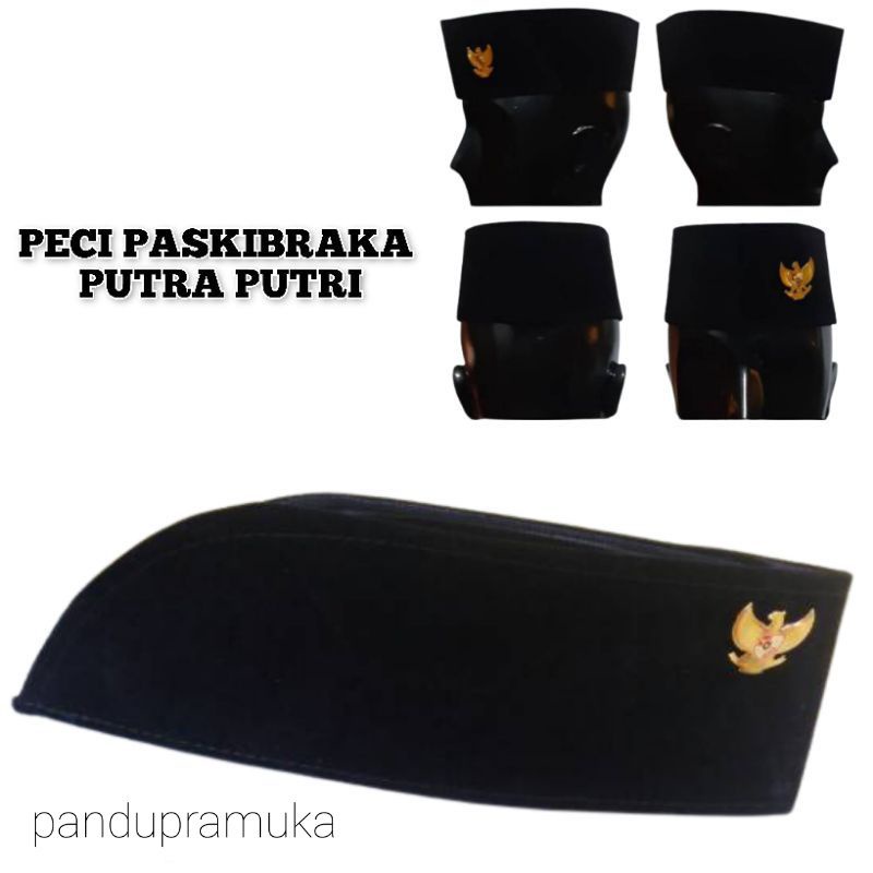 Peci paskibra putra -peci paskibra putri